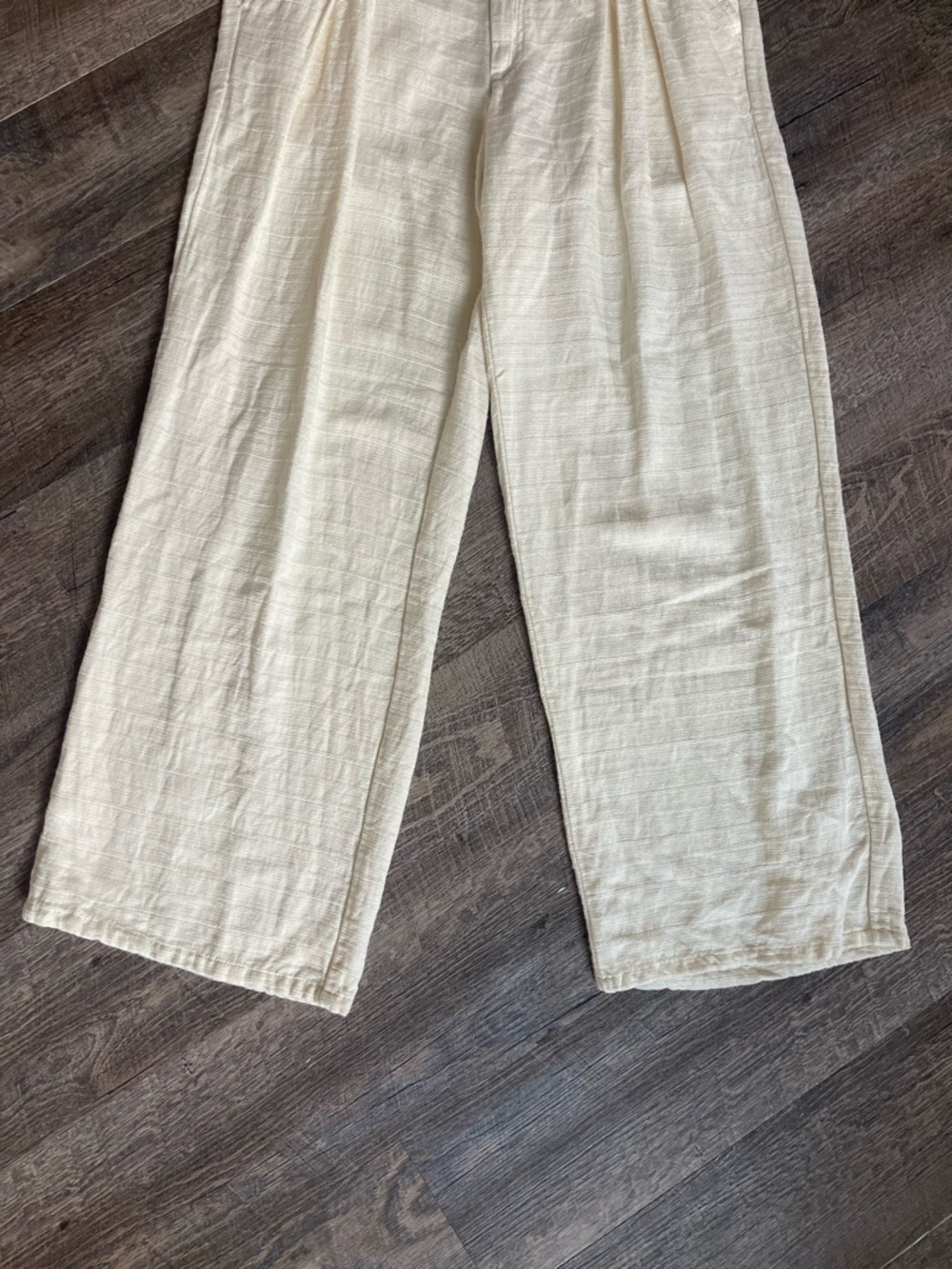 Urban Outfitters Martina low rise linen trouser pants - Picture 6 of 12